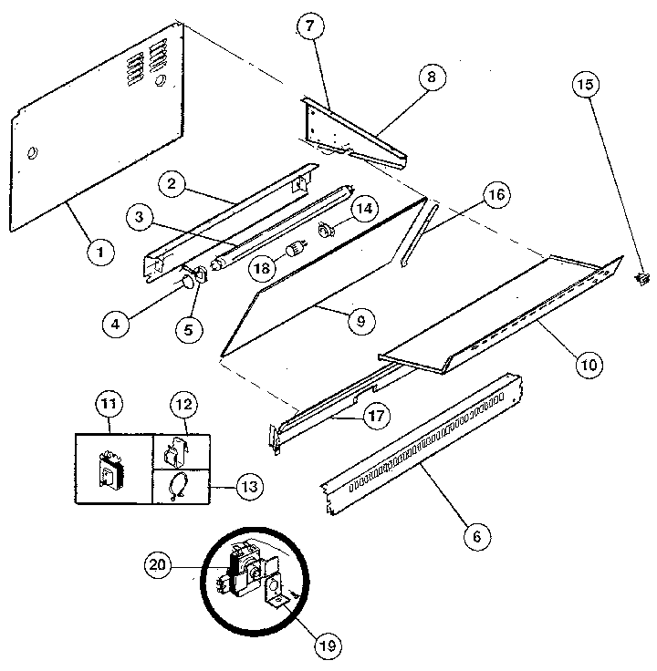 Kenmore 7917859092 splasher diagram