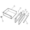 Kenmore 7917859092 utility drawer diagram