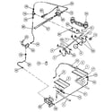 Kenmore 7917859092 burners diagram