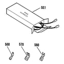 Kenmore 9113378814 wire harnesses & components diagram
