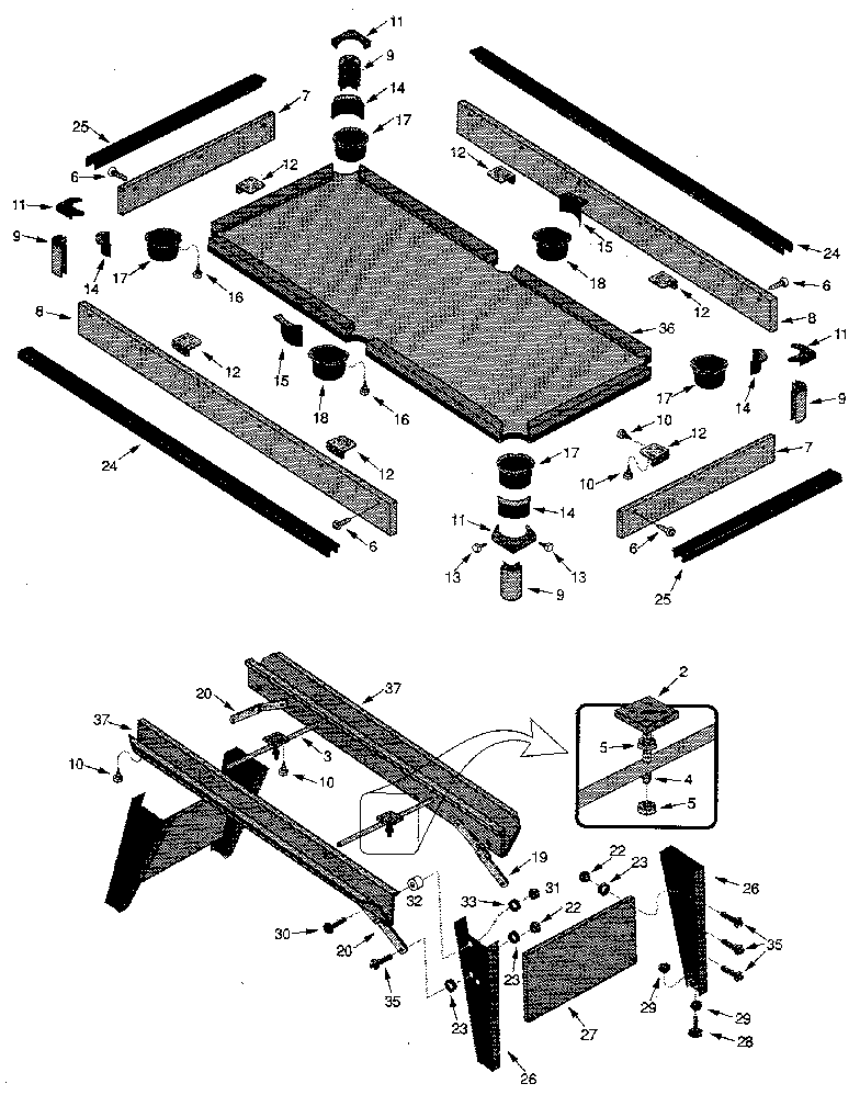 Sears 52725161 unit parts diagram
