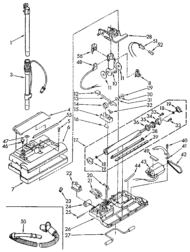 Kenmore 1165117590 power mate diagram