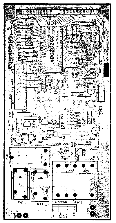 Kenmore 7218922281 power and control circuit diagram