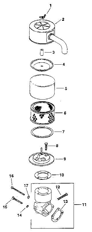 Craftsman 917255961 air intake diagram