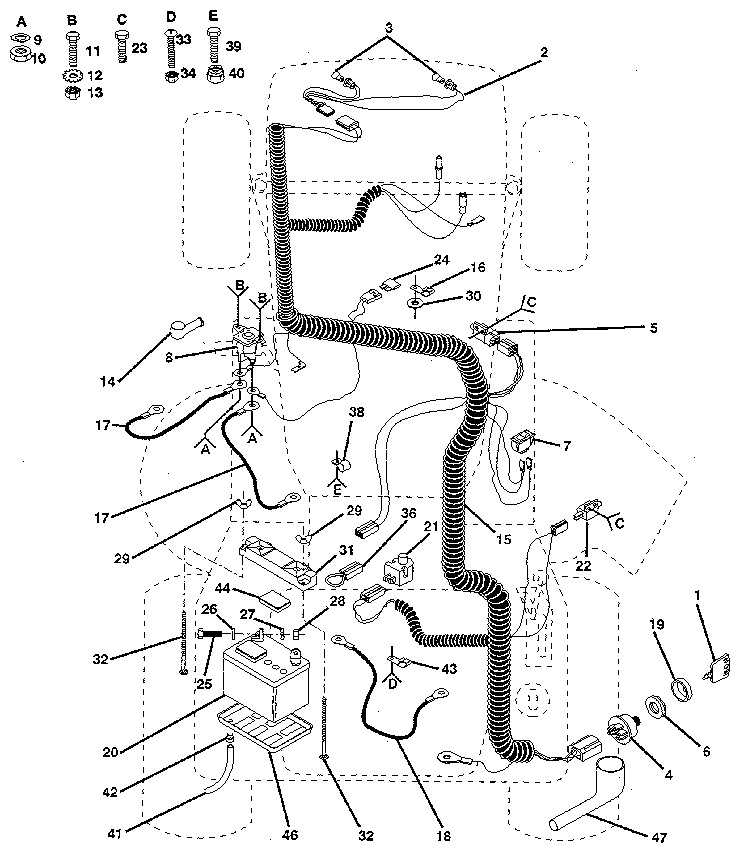 Craftsman 917255540-1987 electrical diagram
