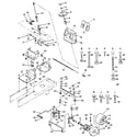 Craftsman 917255540-1987 steering and front axle diagram