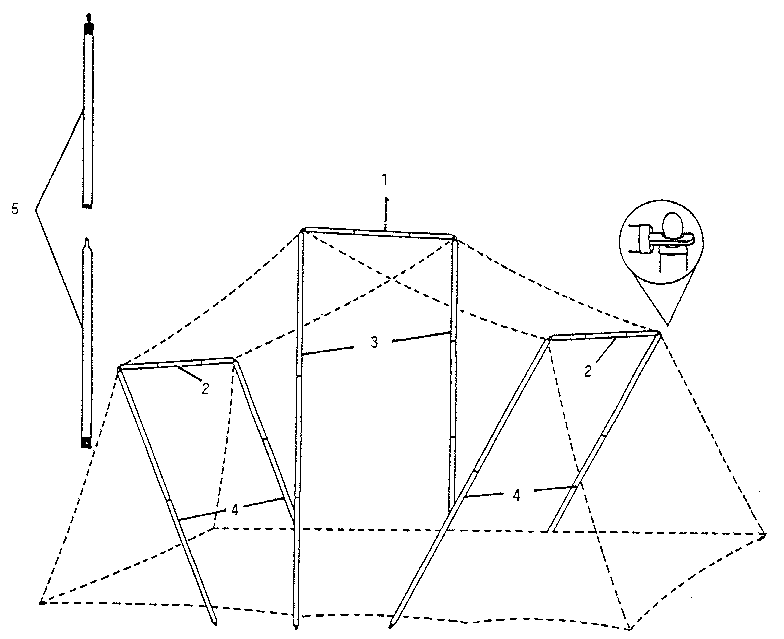Sears 718770630 frame assembly diagram