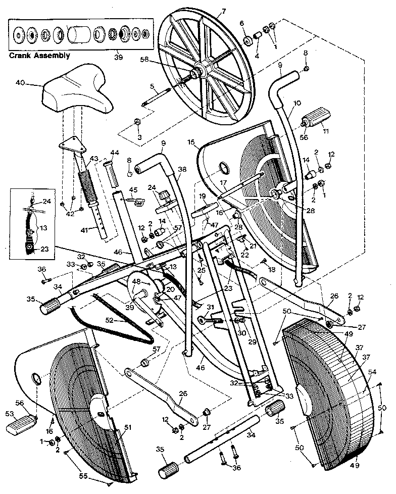Proform 411101 unit parts diagram