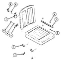 Everest & Jennings MARATHON 5MS seat assembly diagram