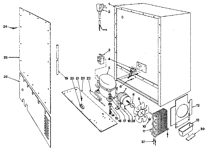 Dwyer D22 unit parts diagram