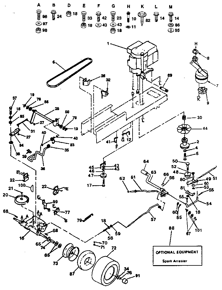 Craftsman 917254790 drive diagram