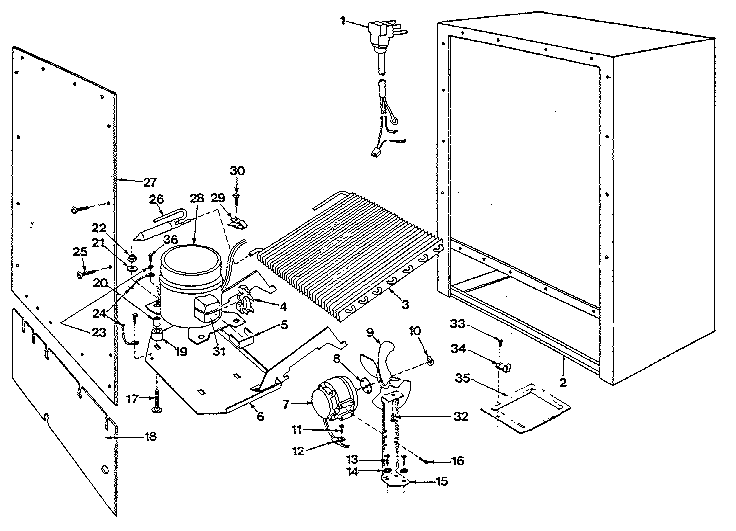 Marvel 61WC unit parts diagram