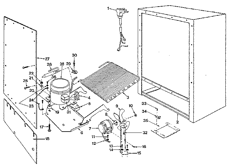 Marvel 45AF unit parts diagram