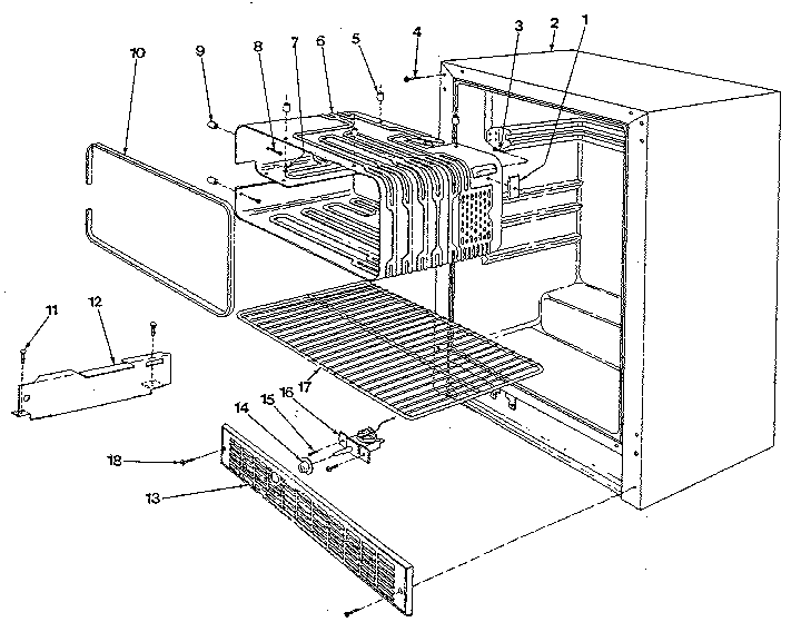 Marvel 61AF cabinet parts diagram