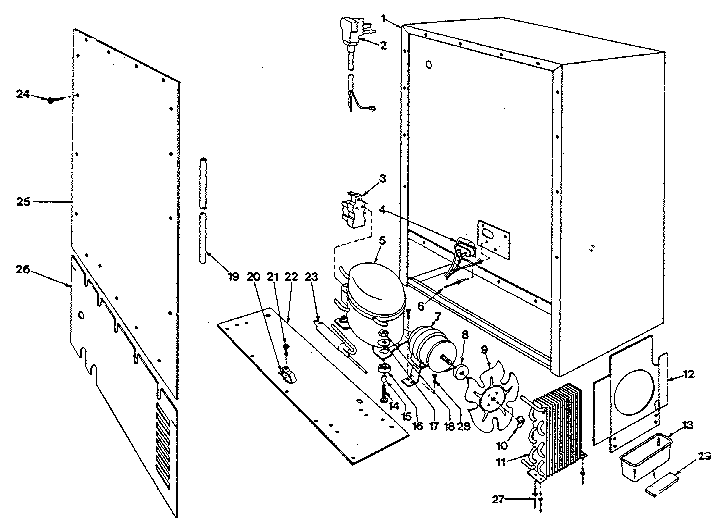 Marvel 61AF unit parts diagram