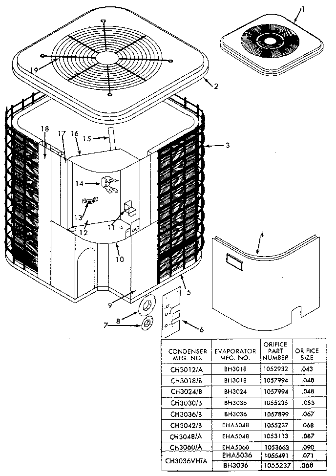 Sears 867801121 non-functional replacement parts diagram