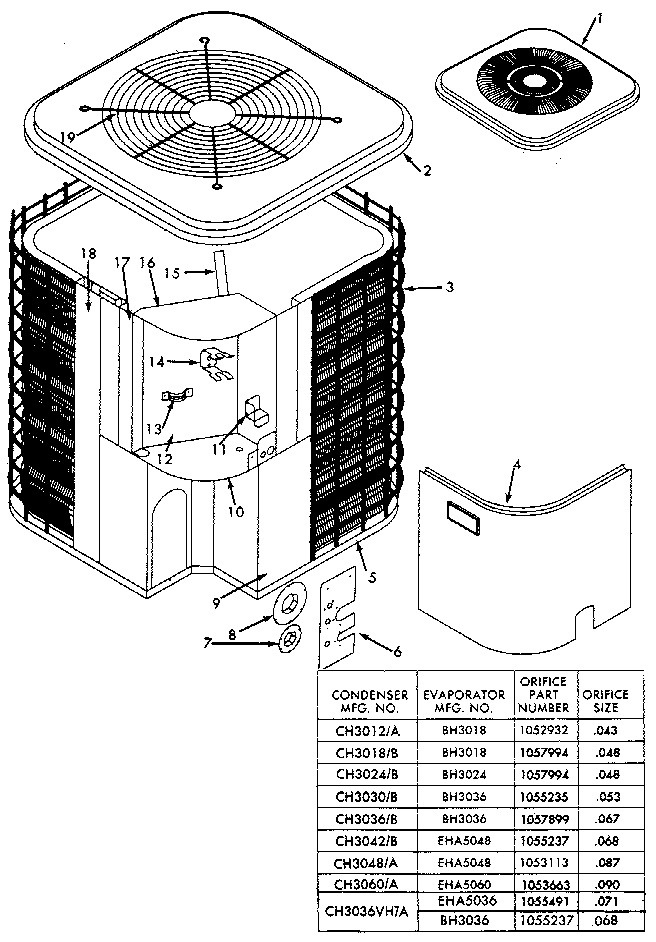 Sears 867801121 non-functional replacement parts diagram