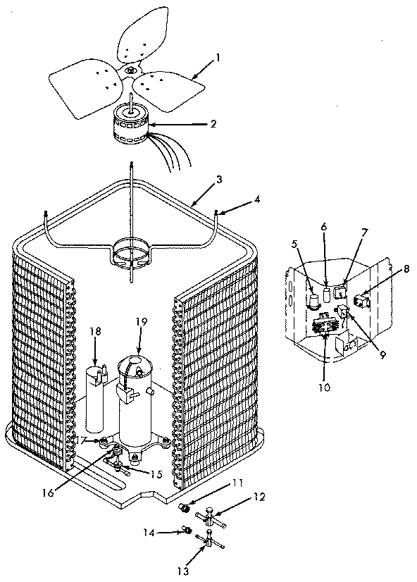 Sears 867803151 functional replacement parts/802851 diagram