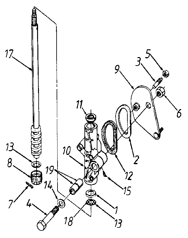MTD 131784G steering assembly complete diagram