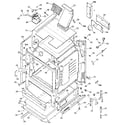 Kenmore 3627381890 cabinet diagram