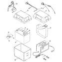 Everest & Jennings MOBIE PREMIER battery box assembly diagram