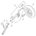 Everest & Jennings MOBIE PREMIER rear wheel assembly diagram