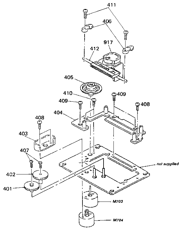 LXI 2218 (6) optical pick-up section (ksm-210ban) diagram