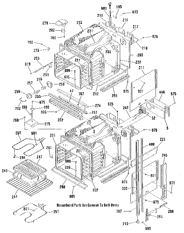 Kenmore 9114842990 body section diagram