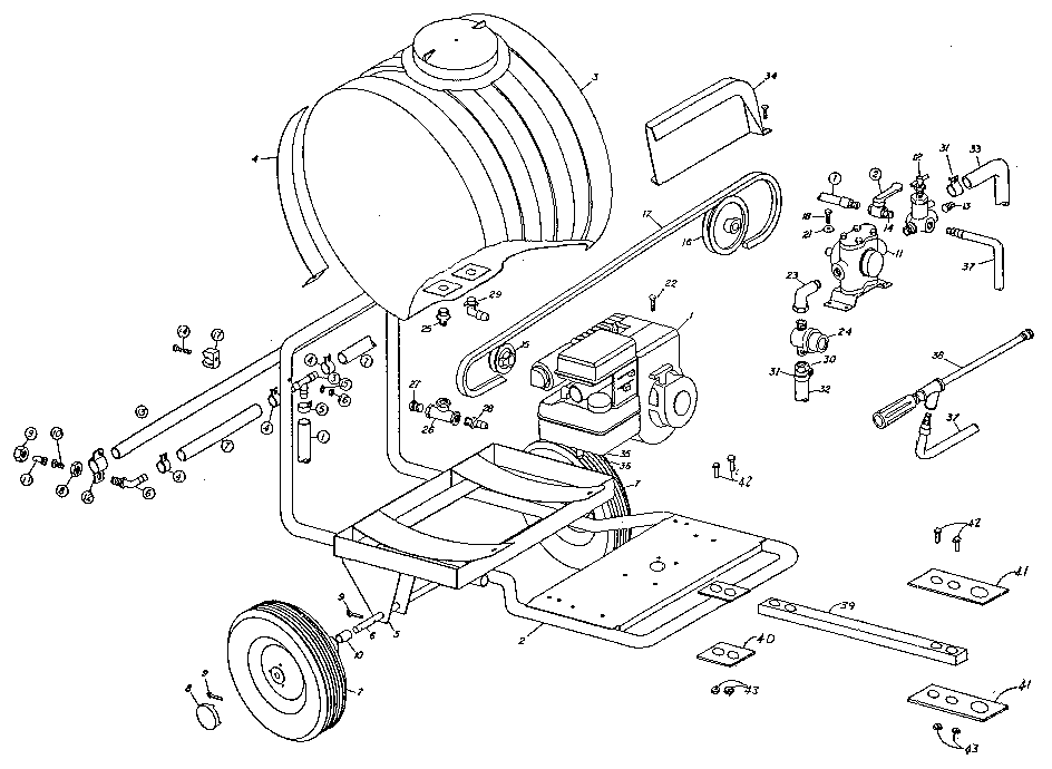 Master 26121 replacement parts diagram