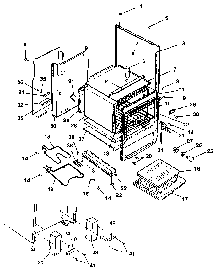 Kenmore 1199058813 body diagram