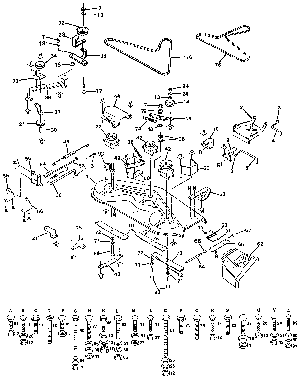 Craftsman 917255920 mower diagram