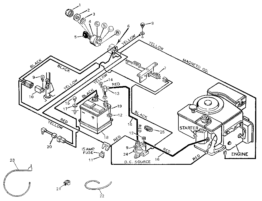 Craftsman 502255091 wiring system diagram