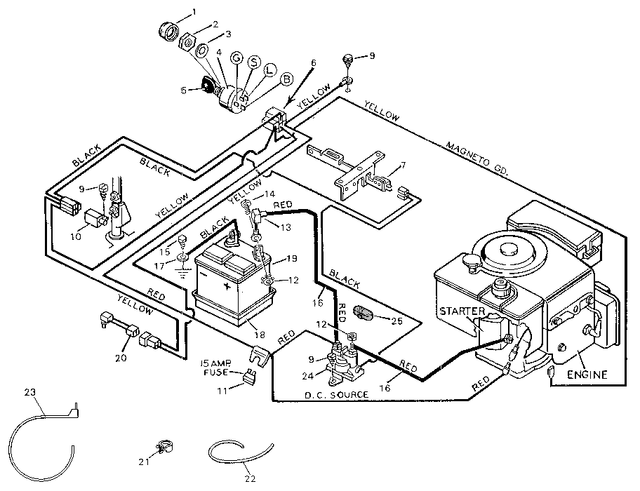 Craftsman 502255092 wiring system diagram