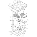 Kenmore 9114678892 main top section diagram