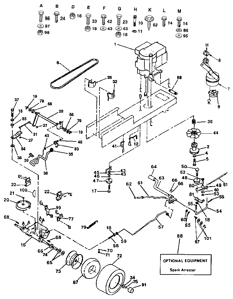 Craftsman 917254791 drive diagram