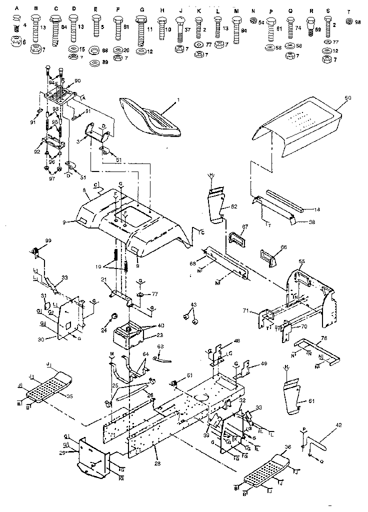 Craftsman 917257481 chassis and enclosures diagram
