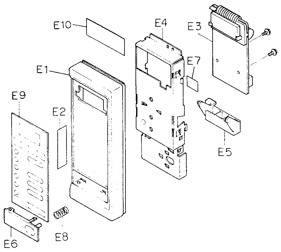 Panasonic MQS1106H escutcheon base diagram
