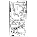 Kenmore 7218933380 power and control circuit board diagram