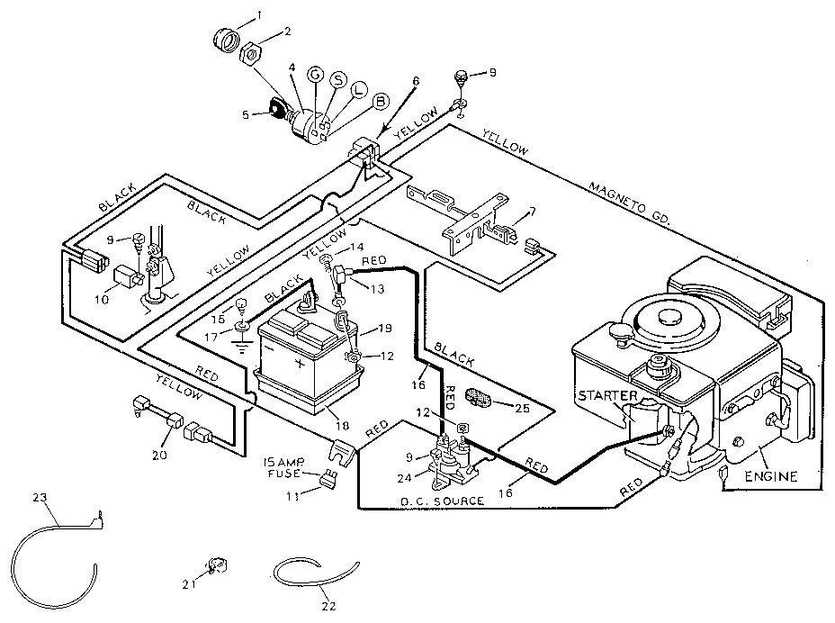 Craftsman 502255010 wiring system diagram