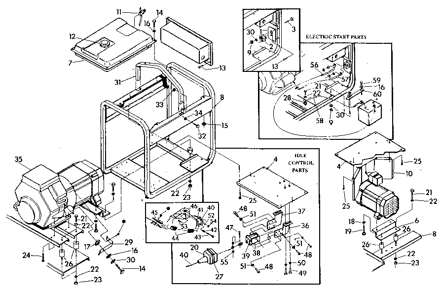 Generac 5566-0 cradle diagram