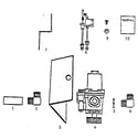 Kenmore 95043 unit parts diagram