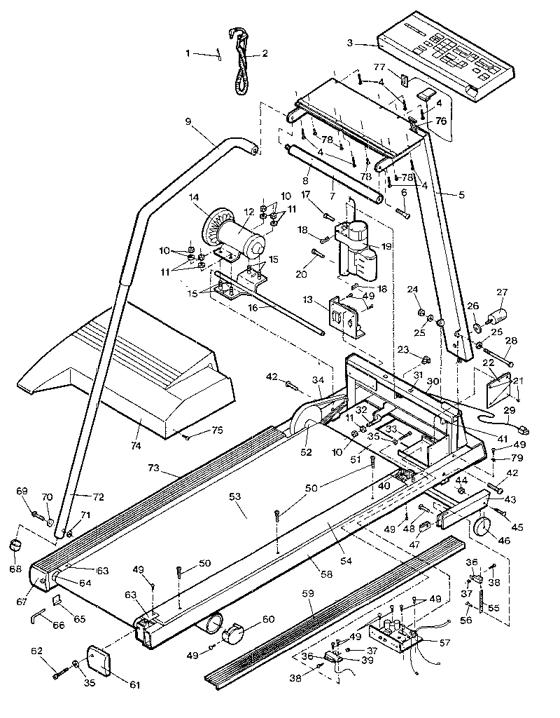 Proform 29637 unit parts diagram