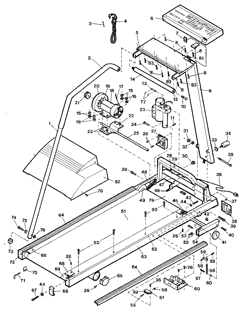 Proform PF352300 unit parts diagram