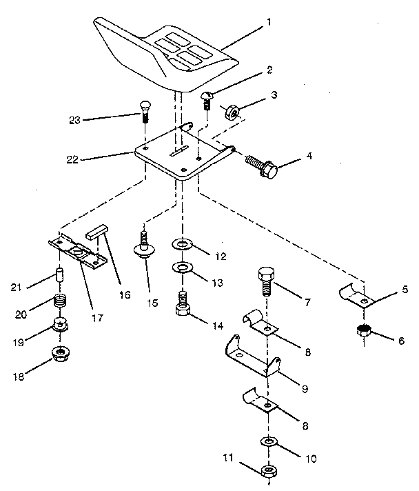 Craftsman 917258140 seat diagram