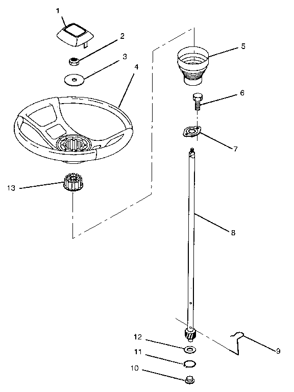Craftsman 917258140 steering wheel diagram