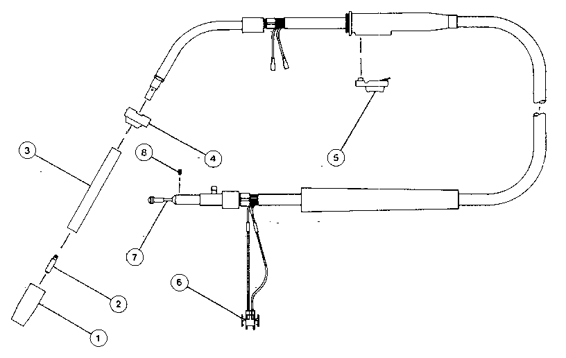 Craftsman 93420105 welding gun diagram