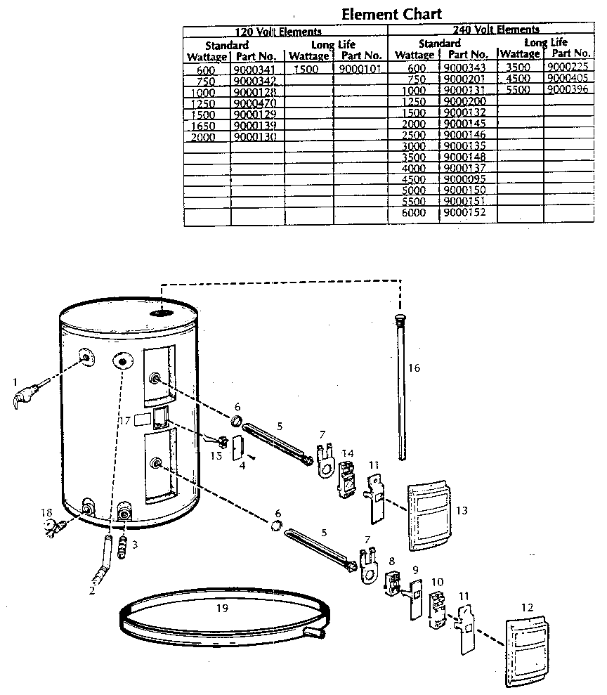 Apollo 5-6-10MS7 functional replacement parts diagram