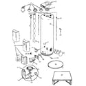 Rexel United 5-40-NORT8-42 functional replacement parts diagram