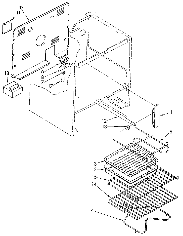 Whirlpool RF315PXXN0 unit diagram