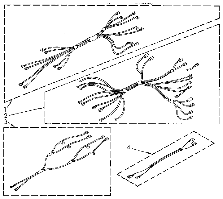 Whirlpool RF315PXXN0 wiring harness diagram